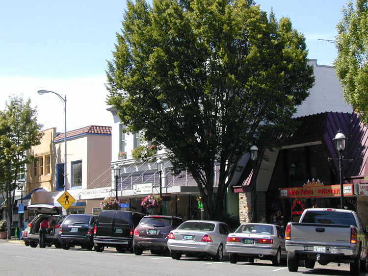 Downtown parking Downtown parking