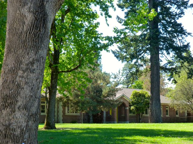 Howard Hall and Trees Howard Hall and Trees