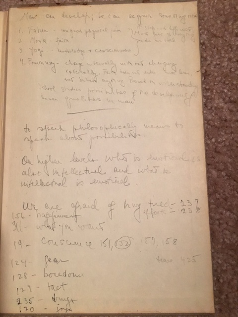 Fourth Way notes Fourth Way notes