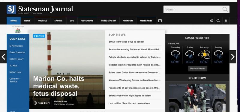 SJ web site SJ web site