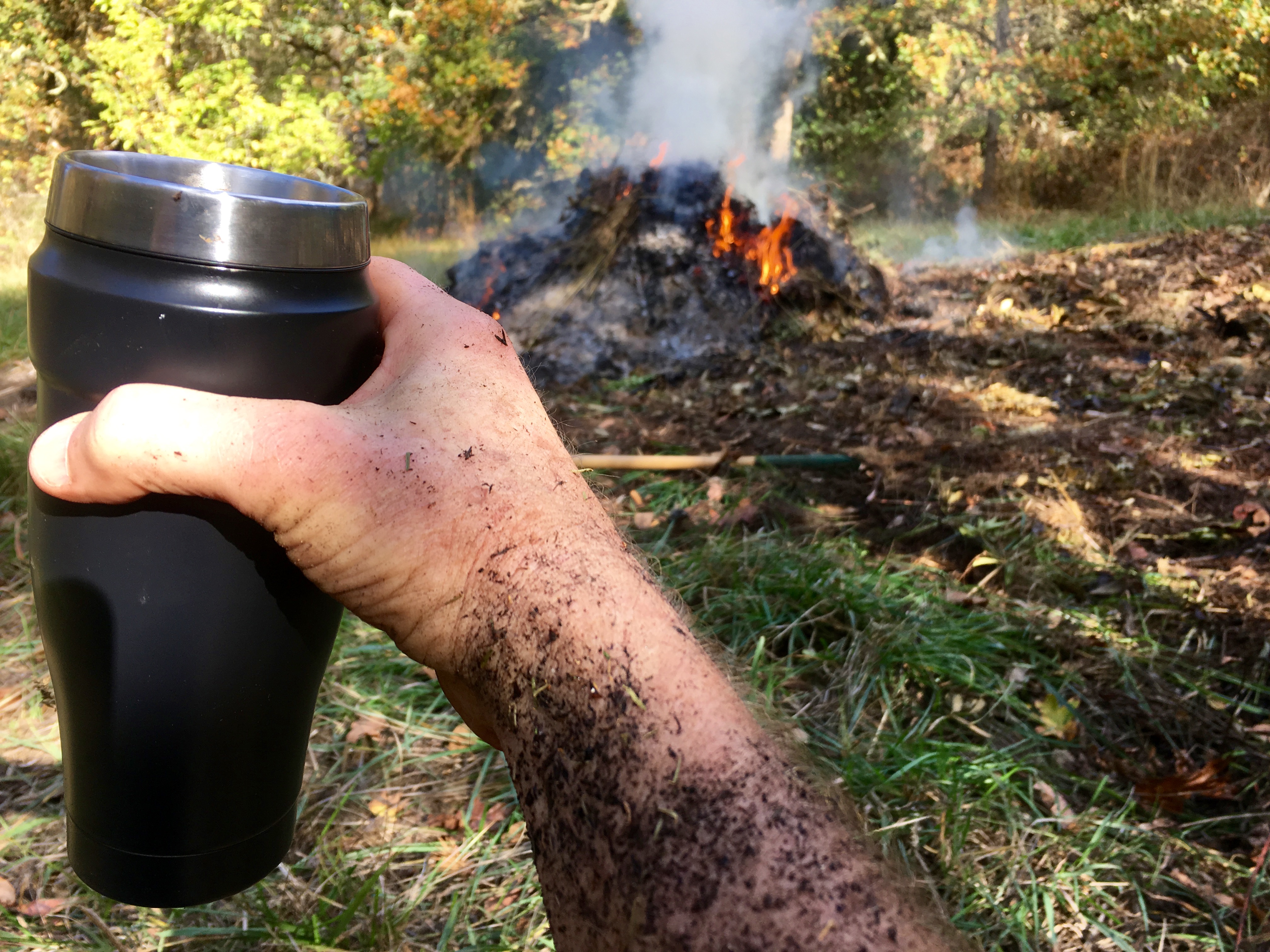 Burn pile 8 Burn pile 8