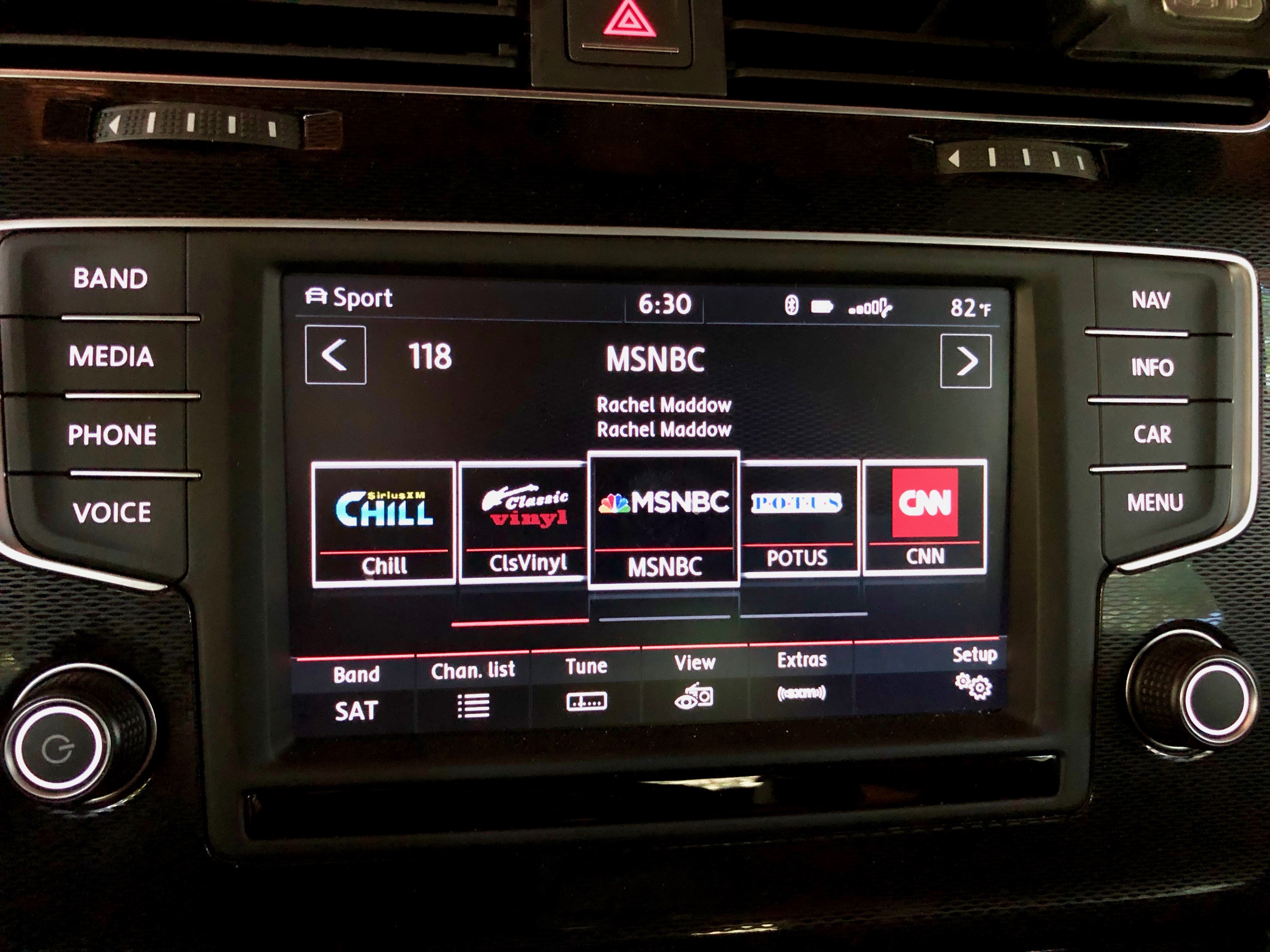 VW GTI Sirius XM VW GTI Sirius XM