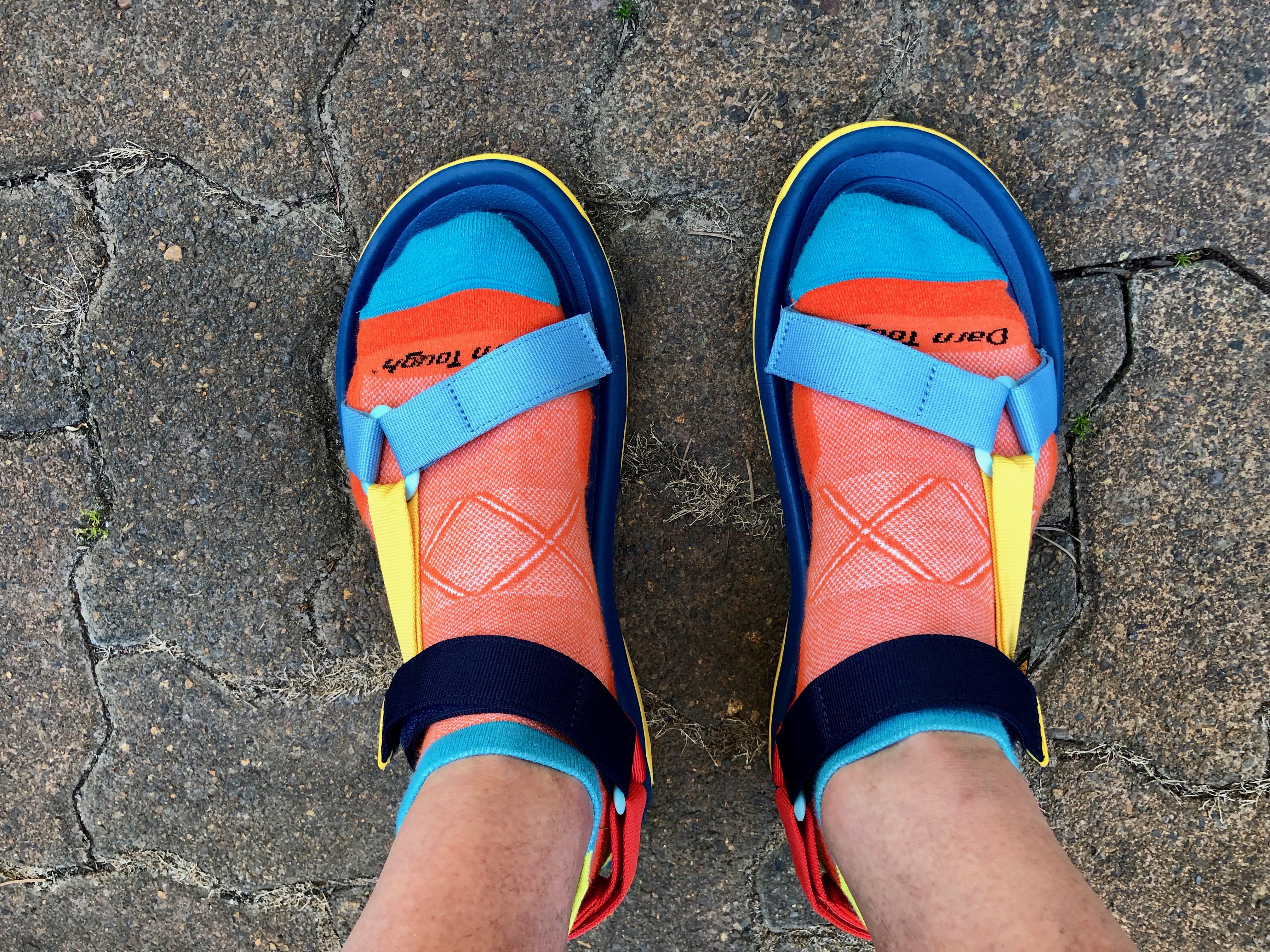 Sandals with socks 2 Sandals with socks 2