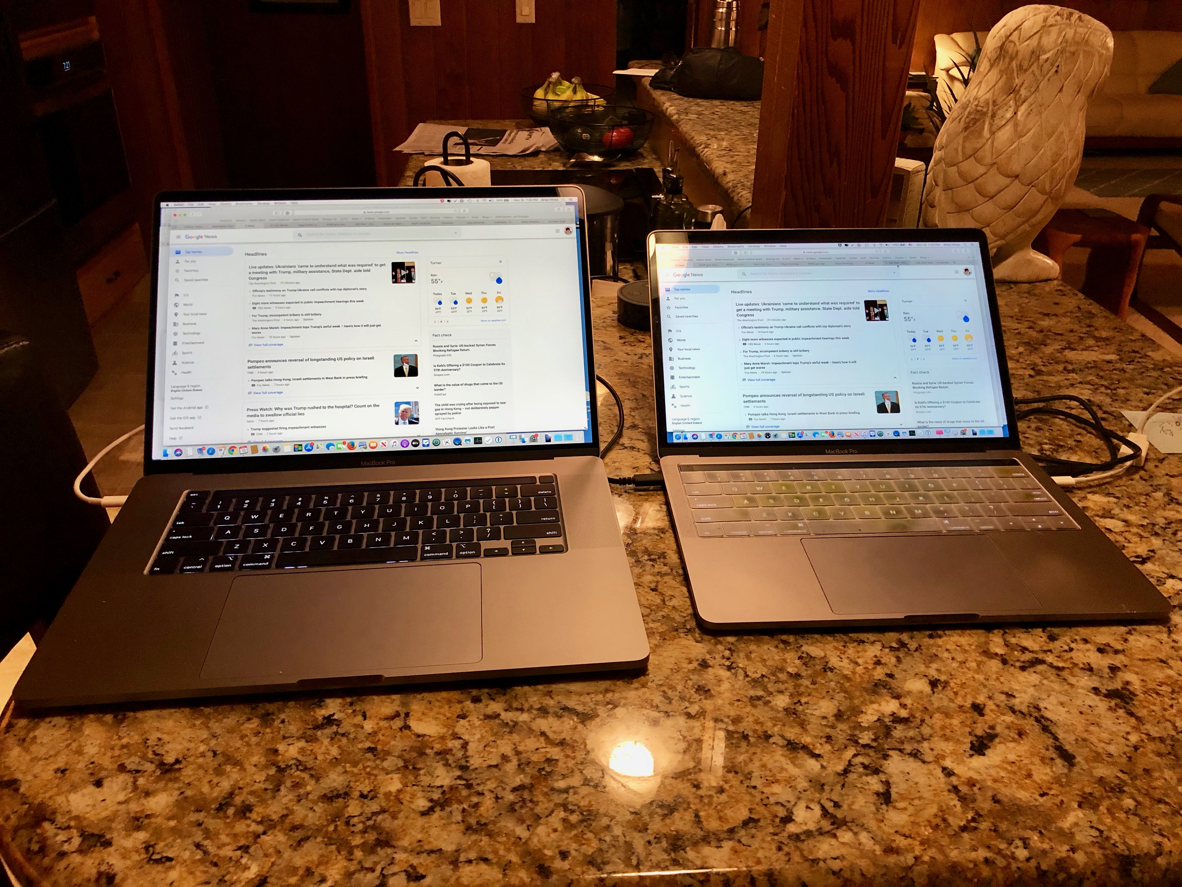 16 inch and 13 inch Macbook Pro 16 inch and 13 inch Macbook Pro