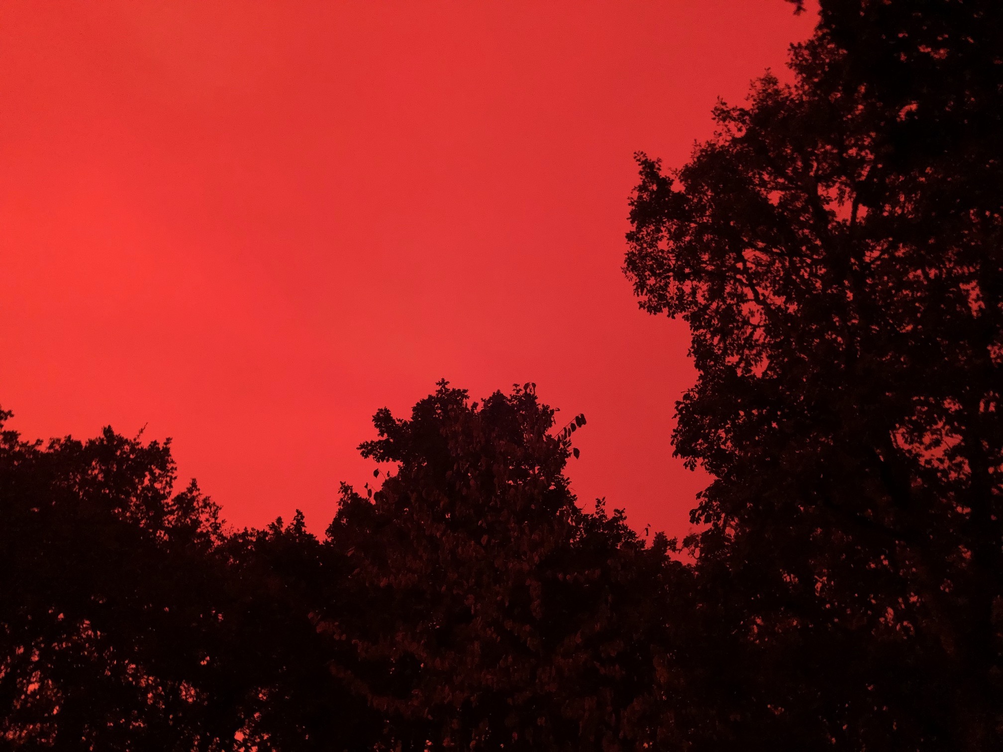 Firey sunrise in south Salem Firey sunrise in south Salem