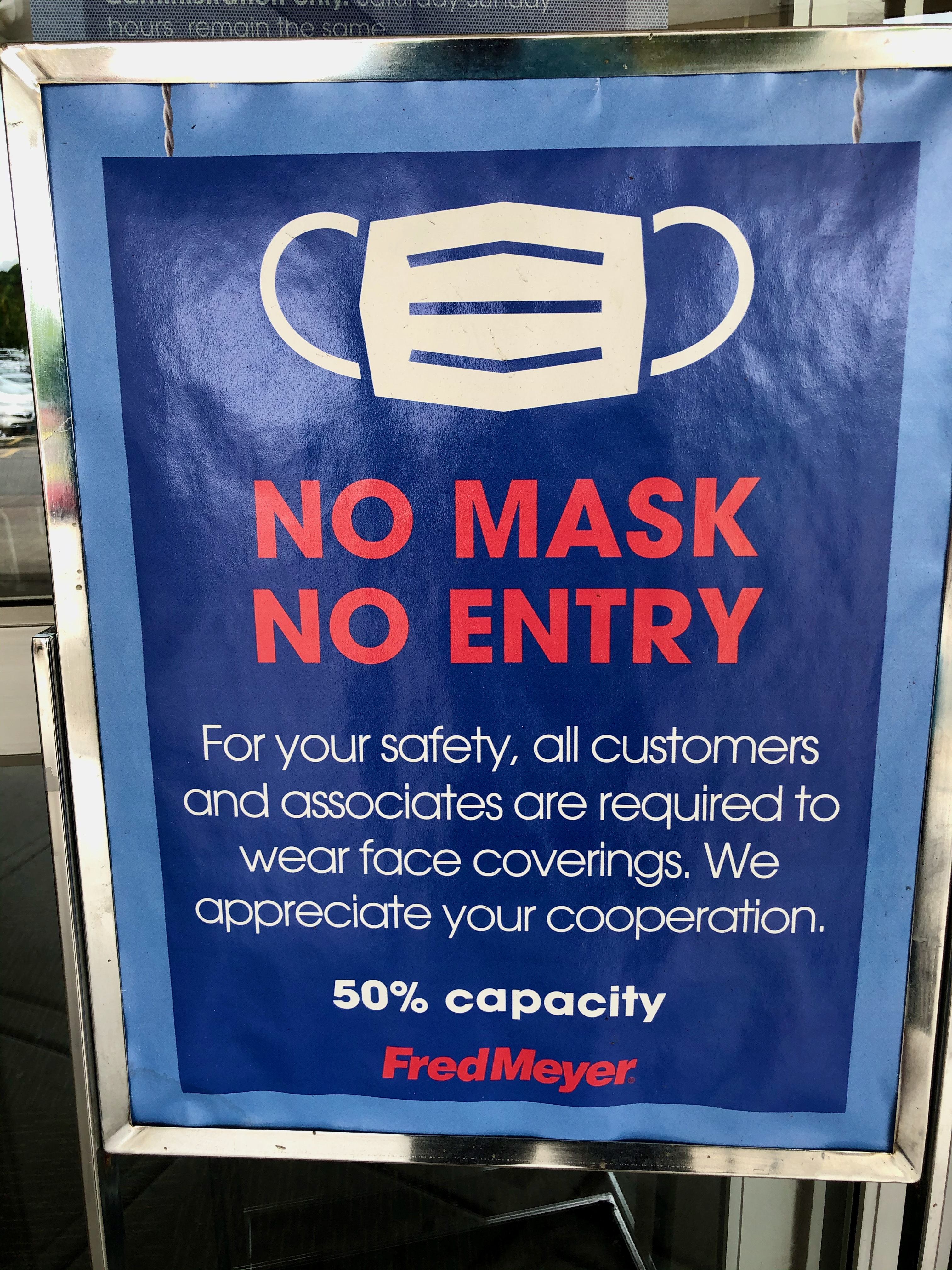 No mask no entry No mask no entry