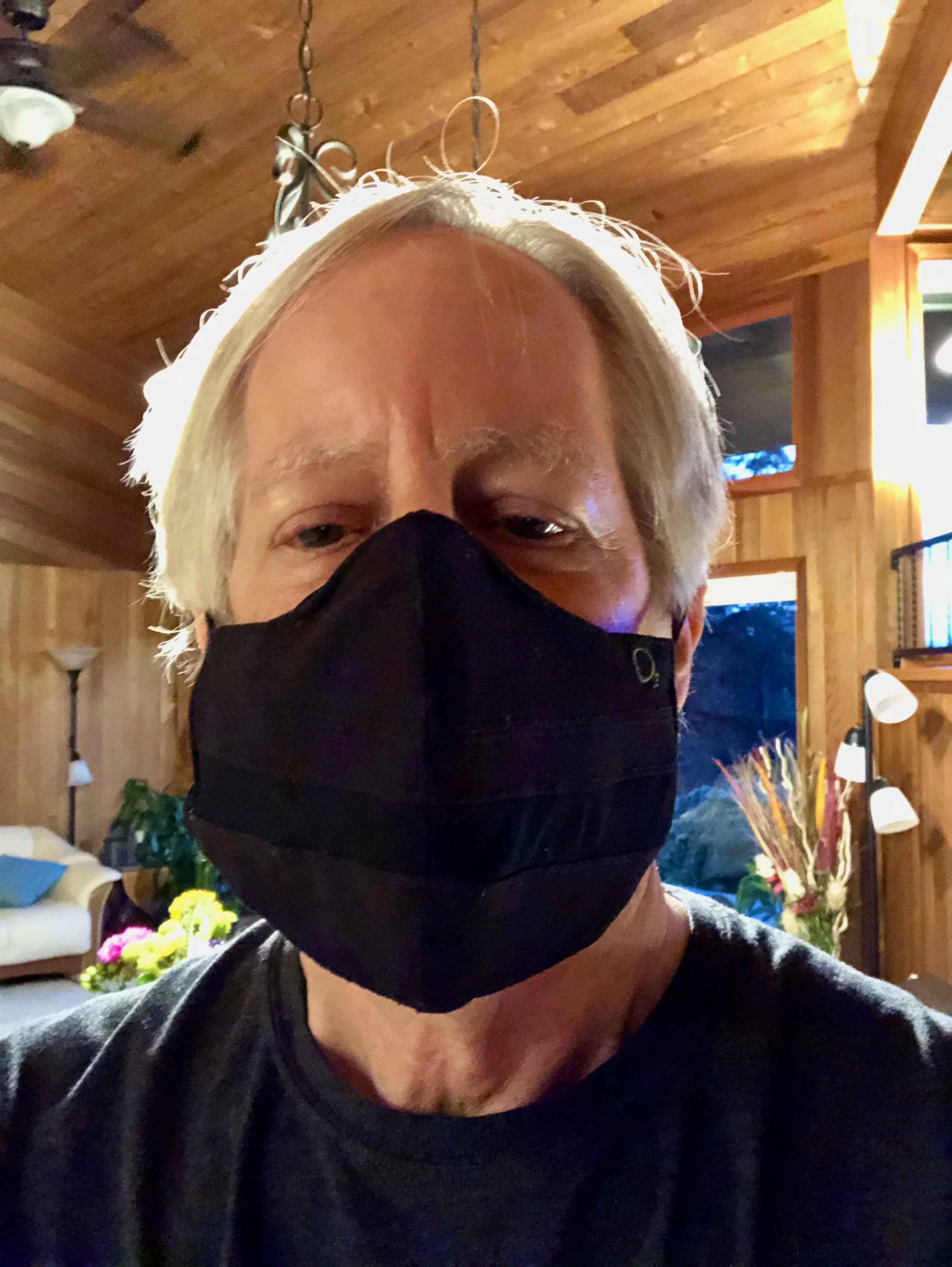 Brian with mask Brian with mask