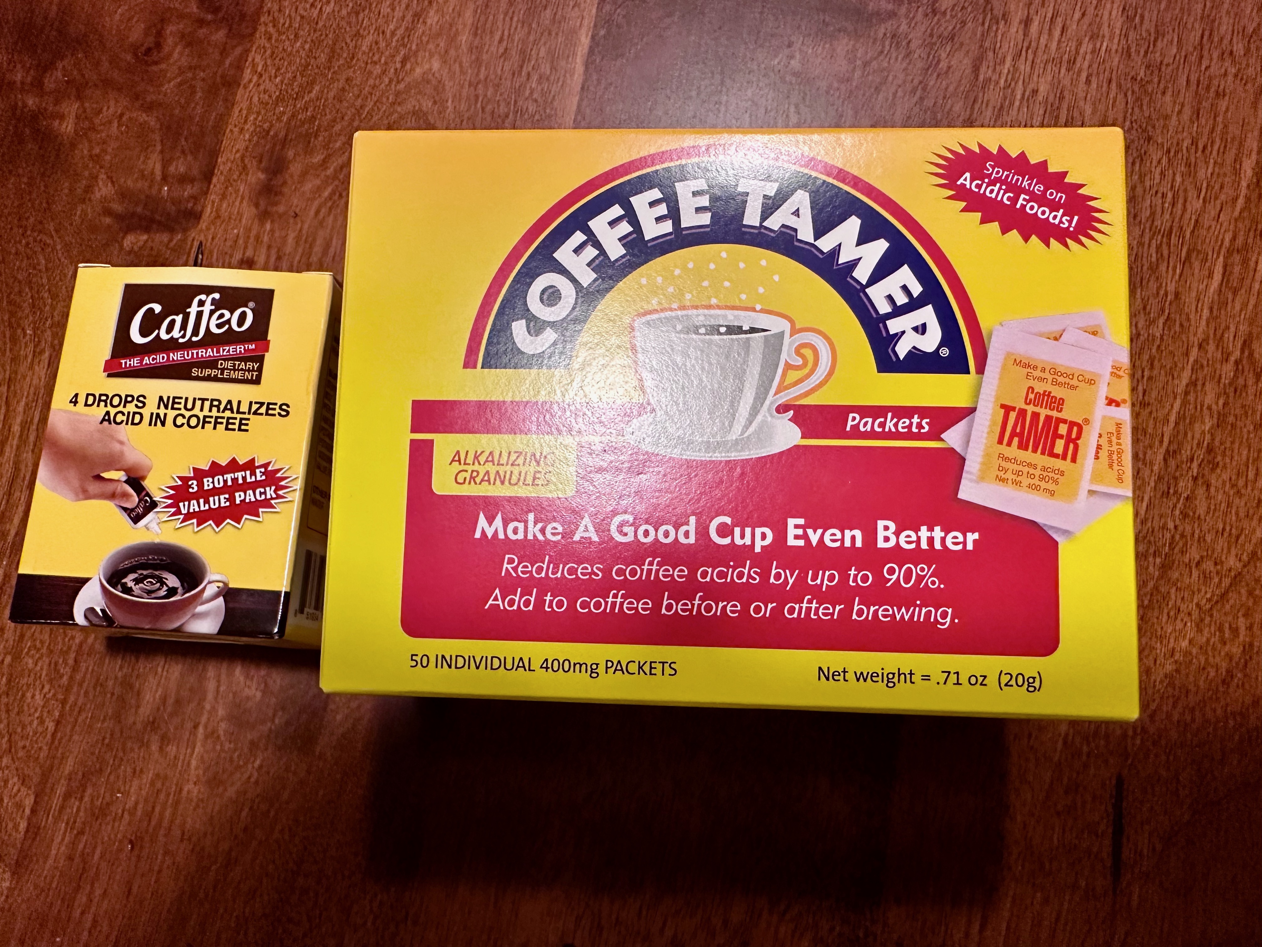 Caffeo and Coffee Tamer Caffeo and Coffee Tamer