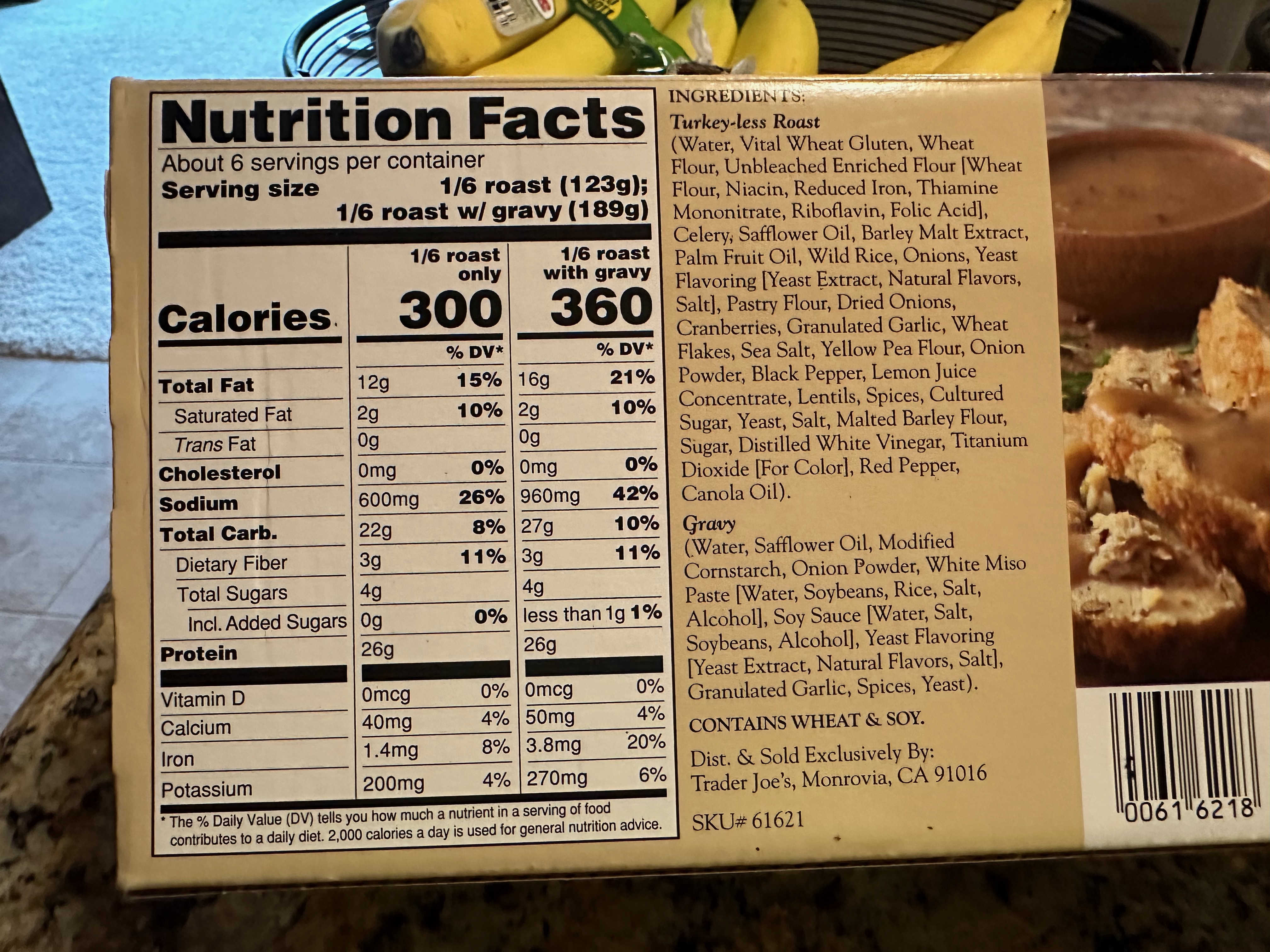 Trader Joe's Turkey-less Stuffed Roast 2 Trader Joe's Turkey-less Stuffed Roast 2