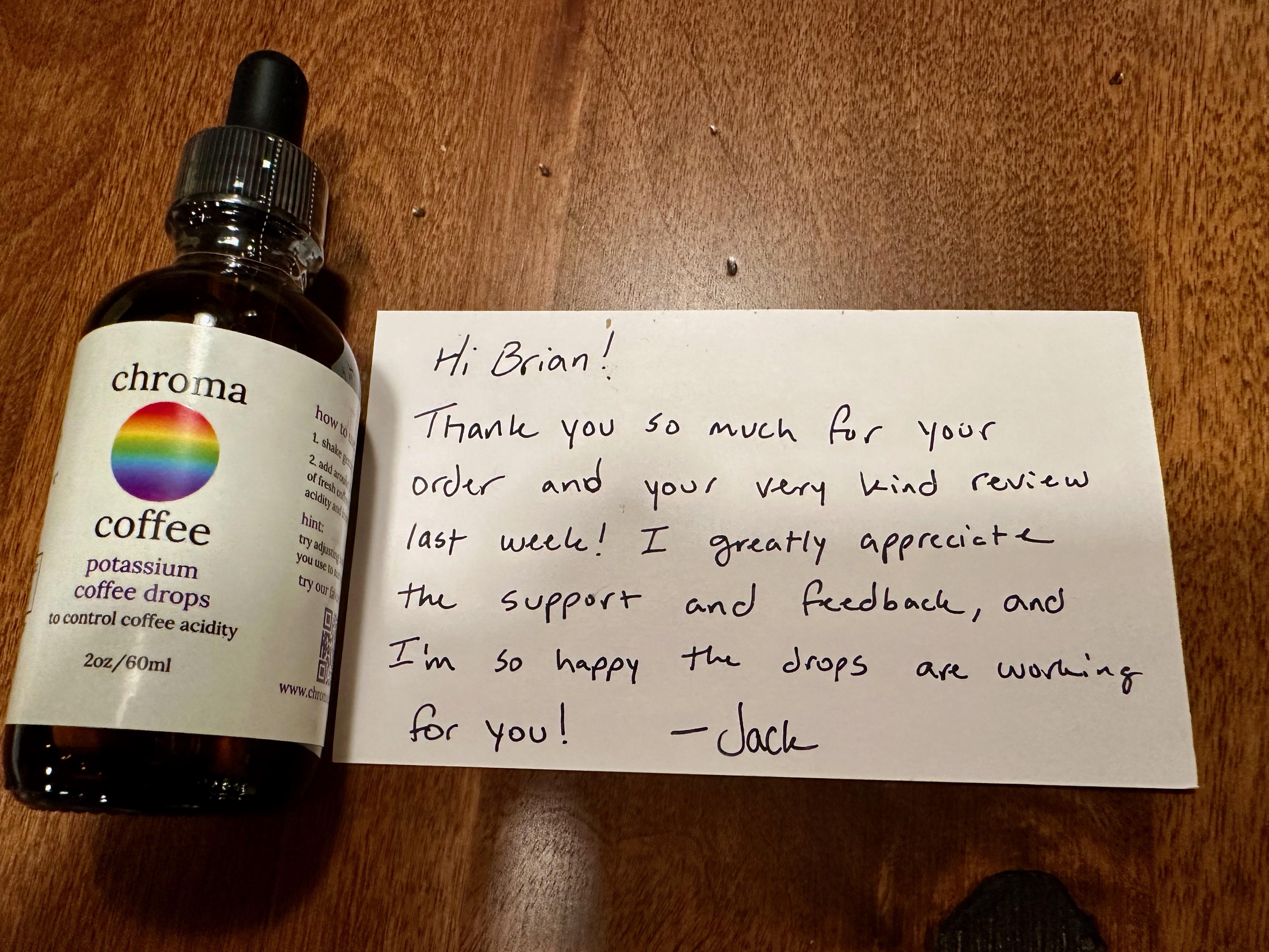 Chroma Coffee acid reducing drops Chroma Coffee acid reducing drops