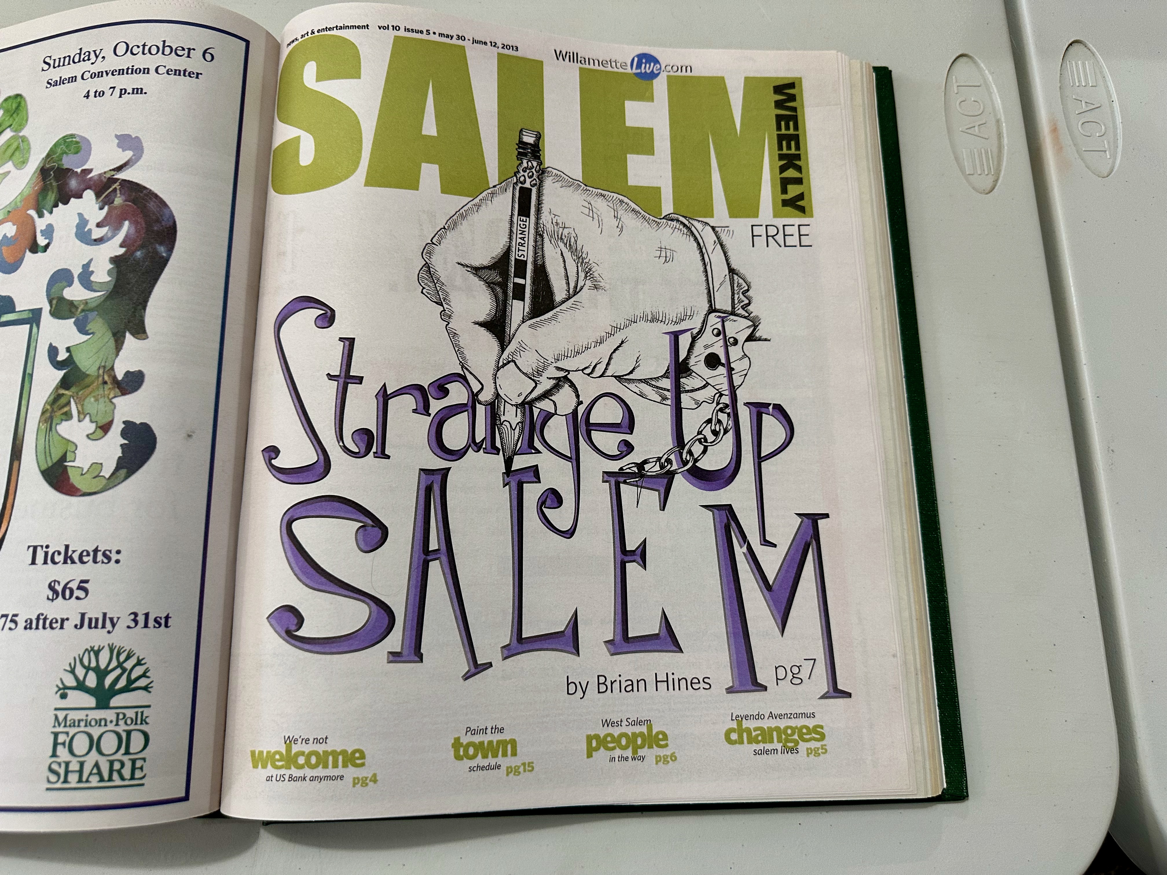 Strange Up Salem cover Strange Up Salem cover