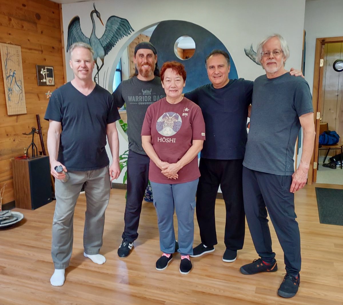 Tai Chi students Tai Chi students