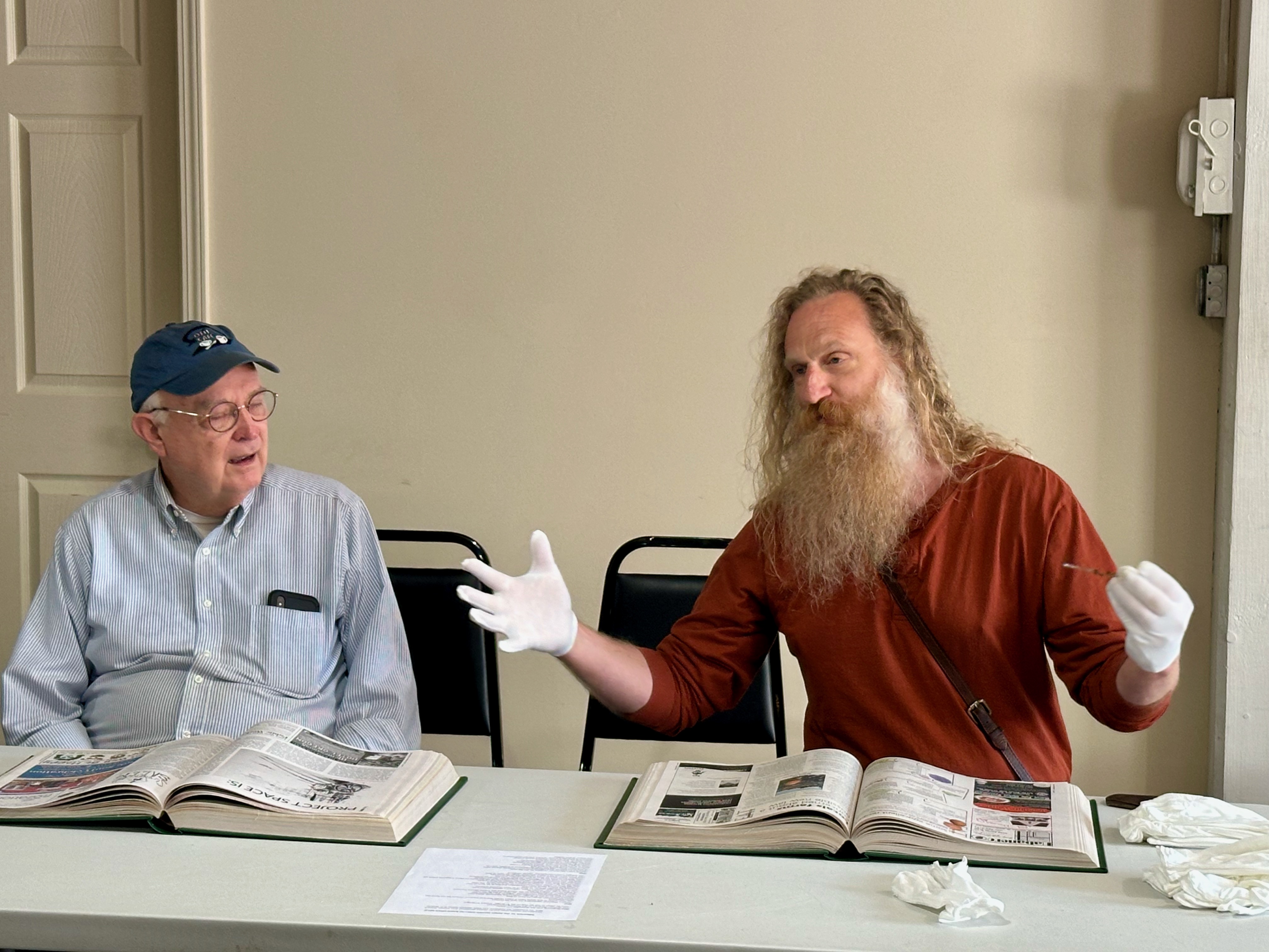 Jim Scheppke and AP Walther Jim Scheppke and AP Walther